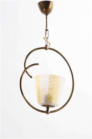 Baraovier & Toso Murano (zugeschrieben/attribuito) Lampadario a sospensione,...