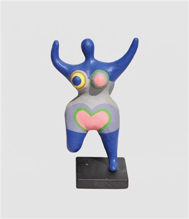 Niki de Saint Phalle - Nach/Stile di Nana, 1970/80 ca.;Cartapesta, altezza 32 cm