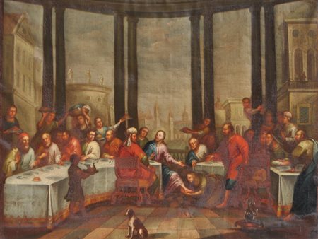 Maler um 1750/Pittore intorno al 1750 Quattro scene del Nuovo Testamento...