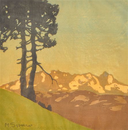 Max Sparer (Söll, Tramin/Termeno 1886 - Bozen/Bolzano 1968)...