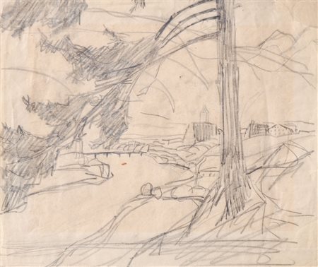 Artur Nikodem (Trient/Trento 1870 - Innsbruck 1940) Sentiero da Schwaz a...