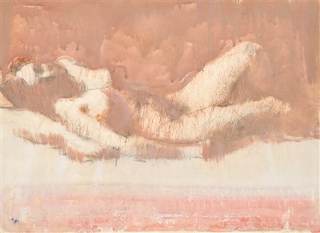 Hans Josef Weber-Tyrol (Schwaz 1874 - Meran/Merano 1957) Nudo...
