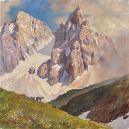 Max Sparer (Söll, Tramin/Termeno 1886 - Bozen/Bolzano 1968) Monte Pala,...