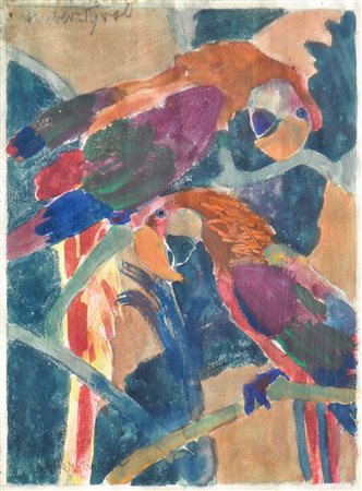 Hans Josef Weber-Tyrol (Schwaz 1874 - Meran/Merano 1957) Due...