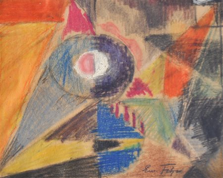 Emanuel Fohn (Klagenfurt 1881 - Bozen/Bolzano 1966) Senza titolo;Tecnica...