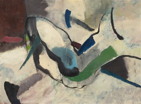 Hans Ebensperger (Prad am Stilfserjoch/Prato sullo Stelvio 1929 - 1971) Nudo,...