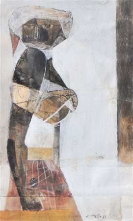 Karl Plattner (Mals/Malles 1919 - Mailand/Milano 1986) Figura femminile,...