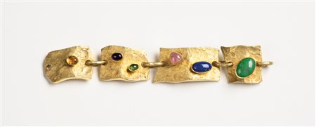 Max Weiler ((Absam, Hall in Tirol 1910 - Wien/Vienna 2001) Bracciale in oro e...
