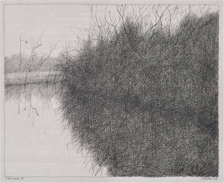 Paul Flora (Glurns/Glorenza 1922 - Innsbruck 2003) Torcello II, 1998;China su...