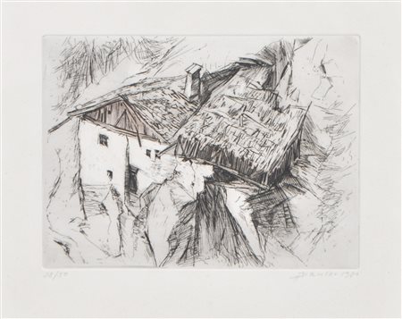Herbert Danler (Fulpmes 1928 - Telfes im Stubaital 2011) Maso antico,...
