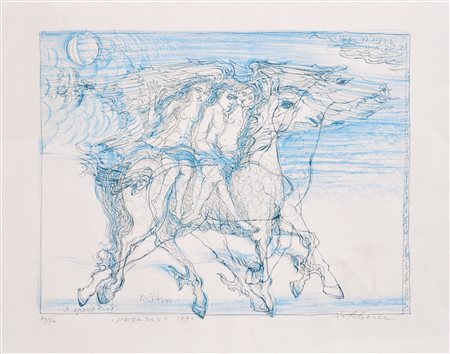 Robert Scherer (Kortsch/Corces 1928 - Meran/Merano 2026) Pegaso,...