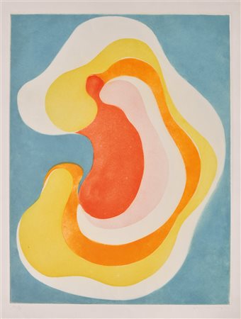 Oswald Oberhuber (Meran/Merano 1931 - Wien/Vienna 2020) Forma a conchiglia,...