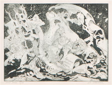 Luis Stefan Stecher Tempus edax rerum, 2007;Incisione, 23,5 x 31,5 cm...