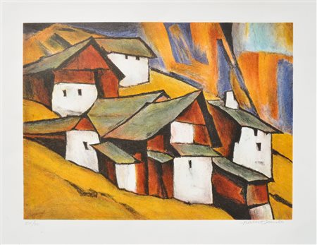 Herbert Danler (Fulpmes 1928 - Telfes im Stubaital 2011) Hochlehn, Valle...