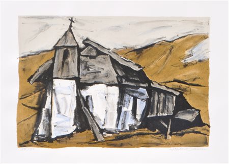 Herbert Danler (Fulpmes 1928 - Telfes im Stubaital 2011) Chiesa di...