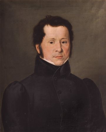 Hueber Ritratto di una coppia della famiglia von Hepperger, 1832/33;Olio su...