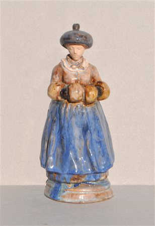 Maria Delago (St. Leonhard in Passeier 1902 - Brixen/Bressanone 1979) Ragazza...