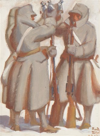 Rudolf Stolz (Bozen/Bolzano 1874 - Sexten/Sesto 1960) Fratellanza d’armi,...