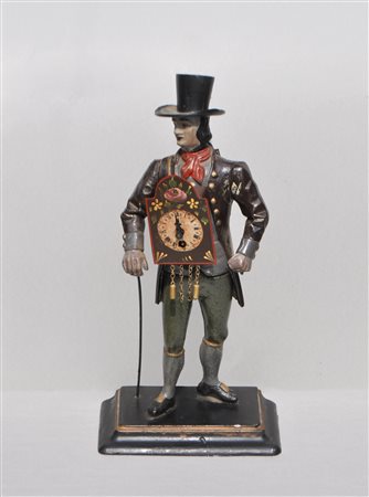 Anonym/Anonimo Portaorologi della Foresta Nera, primi del XX secolo;Scultura...