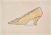 Andy Warhol (Pittsburgh 1928 - New York 1987) Shoe Fly Baby, 1955;Da "À la...