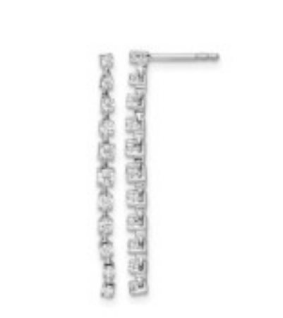 ORECCHINI IN ORO CON DIAMANTI NATURALI PER 0,52 CT - 849 NAT 18K