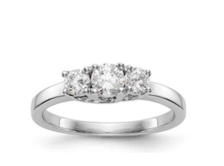 ANELLO IN ORO CON DIAMANTI LAB GROWN - 410 LG