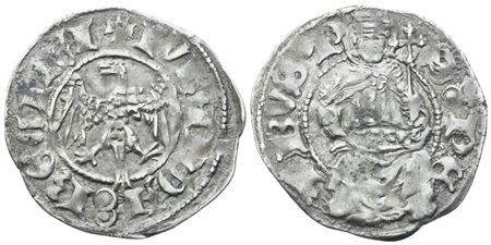 L'AQUILA. Giovanna II d'Angiò-Durazzo (1414-1435). Cella; Ag (1,03 g; 19 mm)