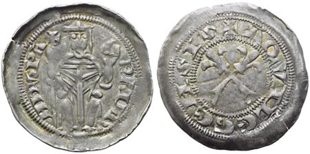 AQUILEIA. Raimondo della Torre (1273-1298). Denaro; Ag (1,04 g; 22,2 mm)