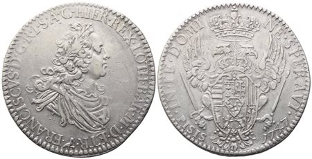 FIRENZE. Granducato di Toscana. Francesco II di Lorena (1737-1765). Francescone 1747; Ag (27,18 g; 40 mm)