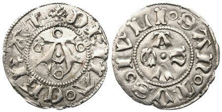 MACERATA. Autonome (XV sec.). Bolognino; Ag (0,88 g; 17,2 mm)