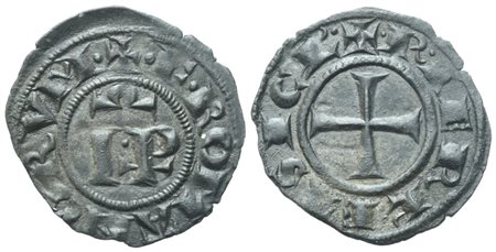 MESSINA. Federico II (1197-1250). Denaro; Mi (0,71 g; 17,6 mm)