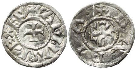PAVIA. Carlo Magno (774-814). Denaro; Ag (1,59 g; 20,4 mm)