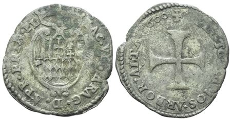 PIOMBINO. Giacomo VII Appiani (Signore, 1594-1603). Grosso, 1600; Ag (2,94 g; 23 mm)