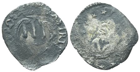PIOMBINO. Niccolò Ludovisi (Principe, 1634-1665). Crazia; Mi (0,59 g; 16 mm)