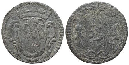 PIOMBINO. Giovanni Battista Ludovisi (Principe, 1665-1699). Duetto, 1694; Cu (1,38 g; 19 mm)