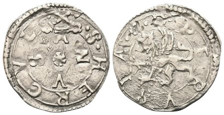 STATO PONTIFICIO. Perugia. Leone X (1513-1521). Baiocco; Ag (0,39 g; 15 mm)