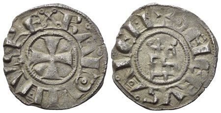 GERUSALEMME. Regno di Gerusalemme. Baldovino III (1143-1163). Denaro; Mi (0,83 g; 61,5 mm)