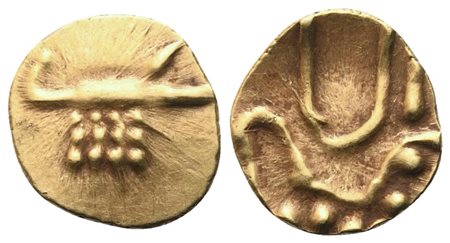 INDIA. Veera Raya, Coorg (XVII sec.). Fanam; Au (0,40 g; 8 mm)