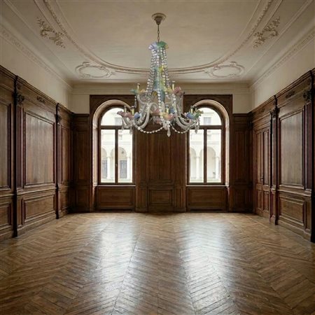 Baccarat France - Elegante lampadario in cristallo Baccarat, 19° secolo