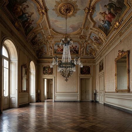 Lampadario a sei luci