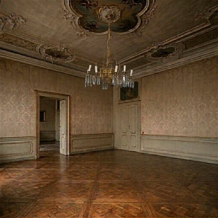 Lampadario a 9 luci in metallo con brindoli