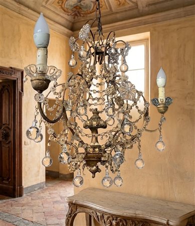 Lampadario con brindoli