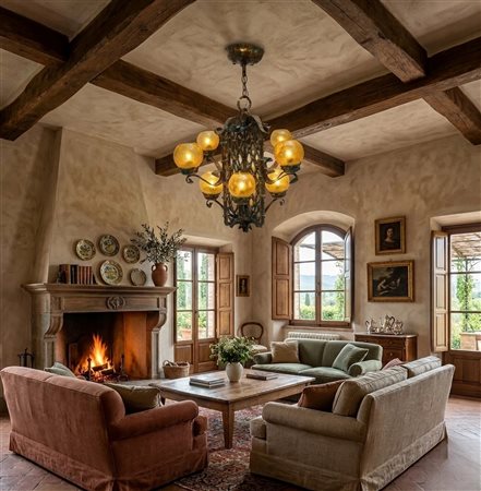 Lampadario in ferro battuto, Early 20° secolo