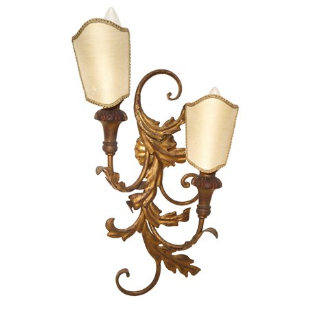 Applique a 2 luci, Early 20° secolo