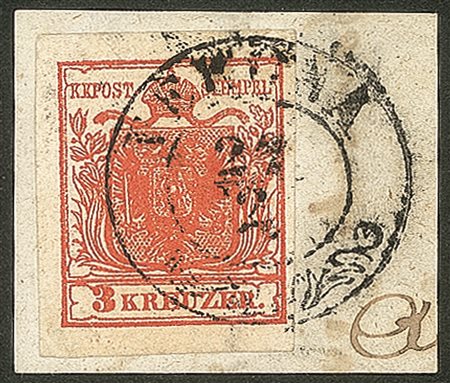 Antichi Stati Italiani - Lombardo Veneto - Territori italiani d'Austria - 3 kreuzer (3 - Austria)