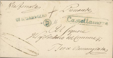 Prefilateliche - Napoli - Castellamare + Di R. Servizio + S.F. (P.ti 11)