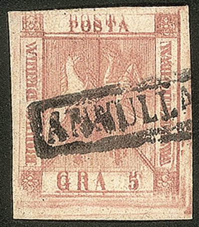 Antichi Stati Italiani - Napoli - 1858 - Doppia stampa - 5 grana (8)