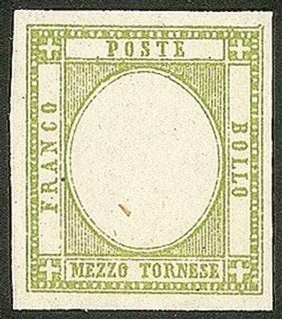 Antichi Stati Italiani - Province Napoletane - 1861 - Prove - Mezzo tornese (17ala)