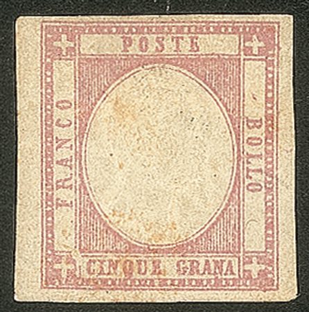 Antichi Stati Italiani - Province Napoletane - 1861 - 5 grana lilla (21c)