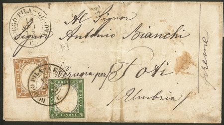 Antichi Stati Italiani - Sardegna - Borgo Pila Genova (P.ti 11)